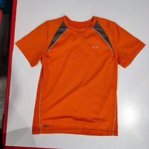 C9 by Champion duo-dry short sleeve athletic T-shirt orange boys size M (8-10)